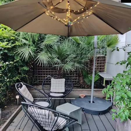 Terrasse Zen - Confort Nature & Accessibilite - 4 Personnes - Parking Gratuit - 20 Min De Paris *