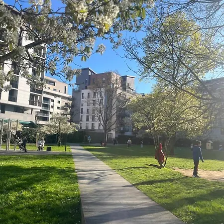Apartment Terrasse Zen - Confort Nature & Accessibilite - 4 Personnes - Parking Gratuit - 20 Min De Paris *